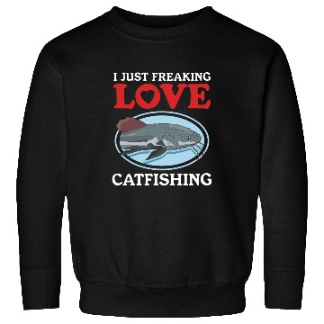 Discover Catfish Fishing Love Catfishing Sweatshirts