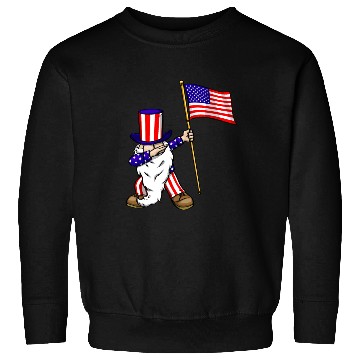 Discover 4th of July Gnome Dab Sweatshirts