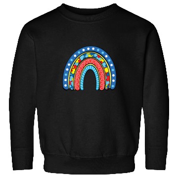 Discover Autism Rainbow Sweatshirts