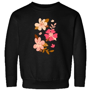Discover Pink Hibiscus Flowers Sweatshirts