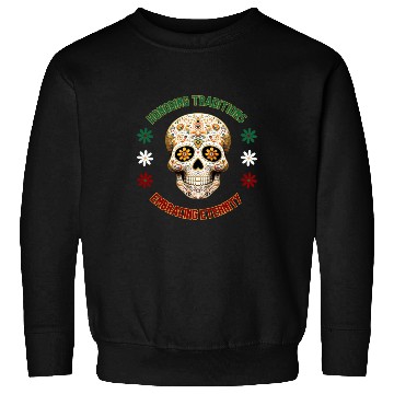 Discover Mexican calavera Sweatshirts