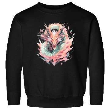 Discover Adorable Crystal Chinese Dragon Sweatshirts