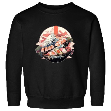 Discover Zen Sushi Waters Sweatshirts