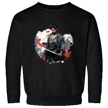 Discover Asian man samurai 4 Sweatshirts