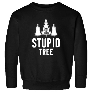 Discover Stupid Tree Disc Golf Funny Frisbee Golf Gift T Sh Sweatshirts