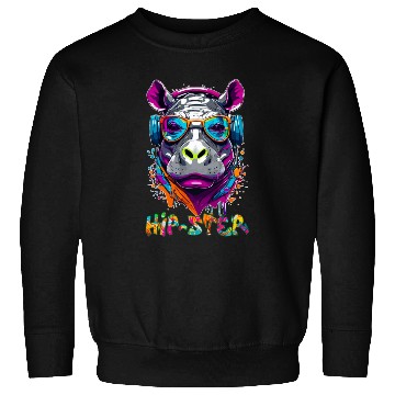 Discover Hipster hippo Sweatshirts
