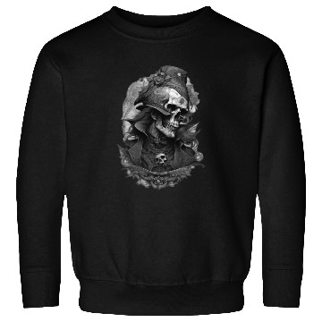 Discover girl skull Sweatshirts