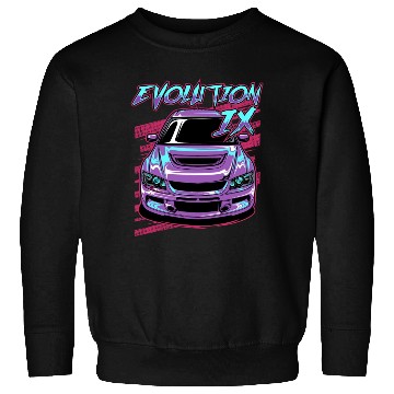Discover Lancer Evolution Ix Neon Theme Sweatshirts