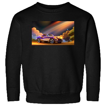 Discover Car in Galaxy World Sweatshirts