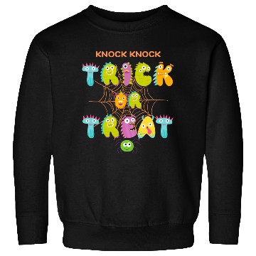 Discover Knock Knock Trick Or Treat Halloween Costume Cute Sweatshirts