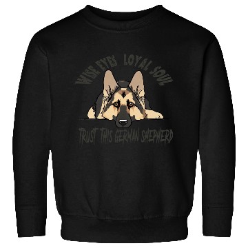 Discover German Shepherd Guard Dog For Security Protection Sweatshirts