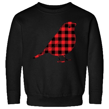 Discover Bird Buffalo Plaid Sweatshirts