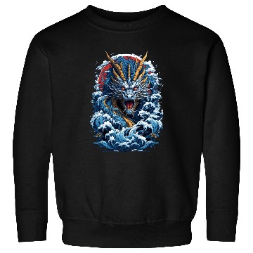 Discover Oceanic Dragon Sweatshirts