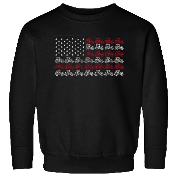 Discover Tractor American Flag Farmer Sweatshirts