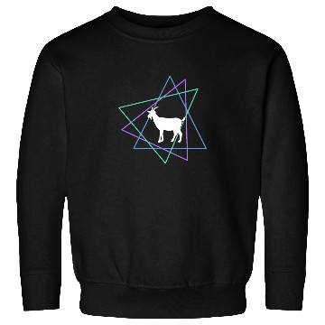 Discover Geometric Pig Art Sweatshirts