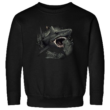 Discover Shark attack Sweatshirts