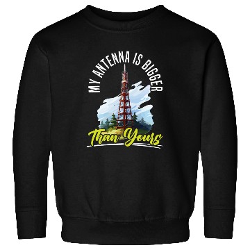 Discover Ham Radio Operator Morse Code Radioactivity Sweatshirts