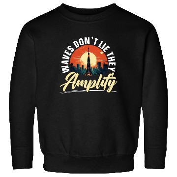 Discover Ham Radio Operator Morse Code Radioactivity Sweatshirts