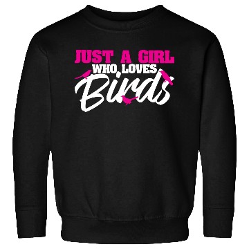 Discover Bird Budgie Girl Love Parrot Sparrow Hummingbird Sweatshirts