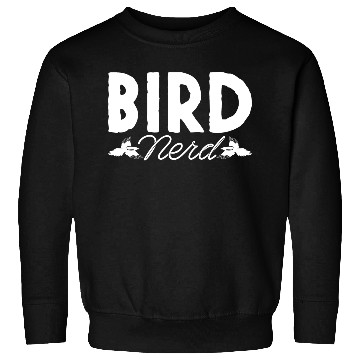 Discover Bird Nerd Joke Birds Lover Budgie Parrot Heron Sweatshirts