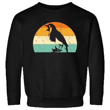 Discover Bird Chirp Art Budgie Sparrow Canary Hummingbird Sweatshirts