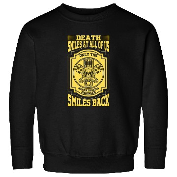 Discover Death Smiles At All Of Us Only The Mechatronics Sweatshirts