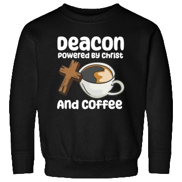 Discover Powered By Christ And Coffee Sweatshirts