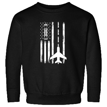 Discover Air Traffic Controller Patriotic Airplane Aviation Sweatshirts