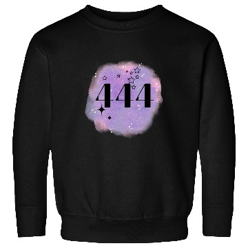 Discover Angel Number 444 Numerology Purple Sweatshirts