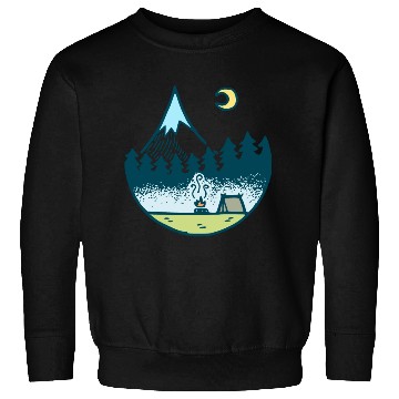 Discover Keep It Simple (Camping At Night) Sweatshirts