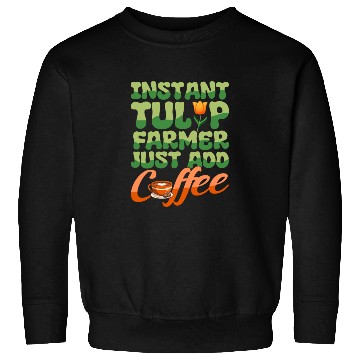 Discover Tulip Gardening Coffee Sweatshirts