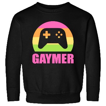 Discover Gaymer Gamer And Nerd Gift Sweatshirts