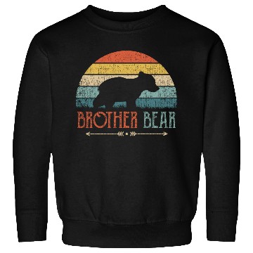 Discover Brother Bear Sweatshirts Vintage Retro Brother Gift
