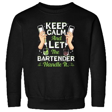 Discover Bartender Handling Sweatshirts