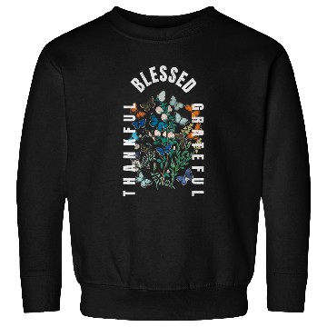 Discover Thankful Blessed Grateful Sweatshirts