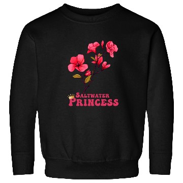 Discover surfer girl Bougainvillea flower Sweatshirts