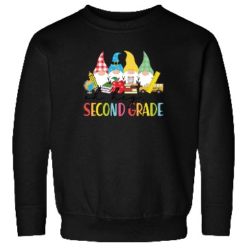Discover Oh Hey Second Grade Gnomes Student 2nd Grade Back Sweatshirts