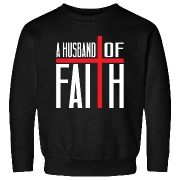 Discover Husband Of Faith Love Jesus Christian Christmas Sweatshirts