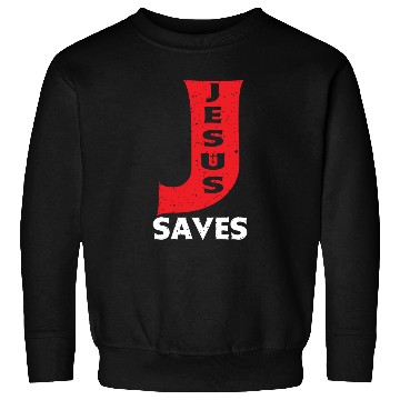 Discover Jesus Saves Love Jesus Christian Christmas Sweatshirts
