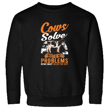 Discover Cow Gift Farmer Cattle Breeder Cows Sweatshirts