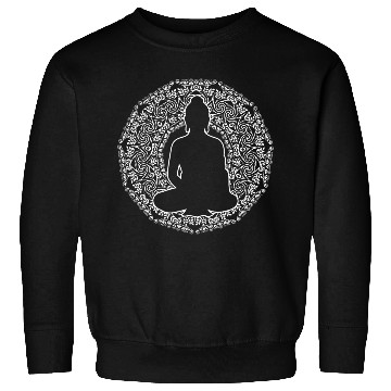 Discover Buddha Mandala Spiritually Person Gift Sweatshirts