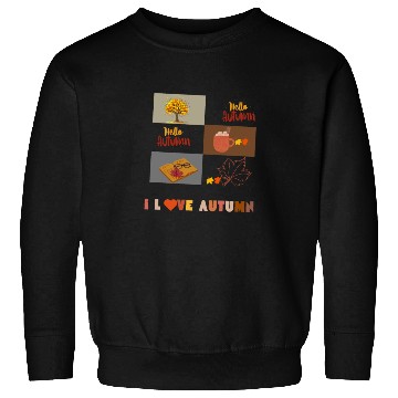 Discover I love Autumn hello autumn Sweatshirts