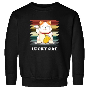 Discover Lucky Cat - Maneki Neko Sweatshirts