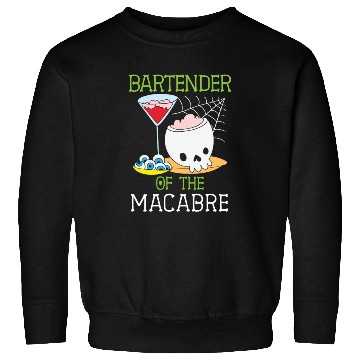 Discover Bartender of the Macabre Bartender Halloween Sweatshirts