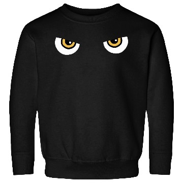 Discover Black Cat Yellow Eyes | Halloween Cat Lovers Gift Sweatshirts