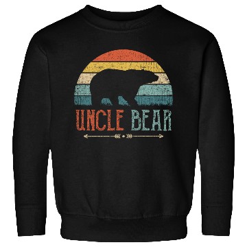 Discover Uncle Bear Vintage Retro Present Sweatshirts