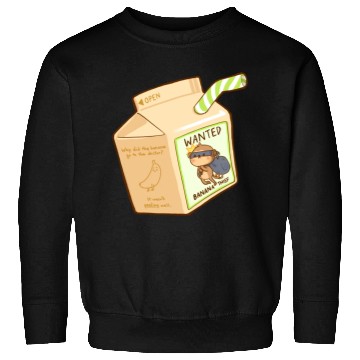 Discover Monkey Banana Milk Sweatshirts