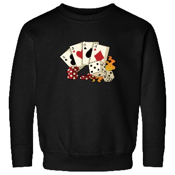 Discover Poker Ace Texas Hold'em Sweatshirts