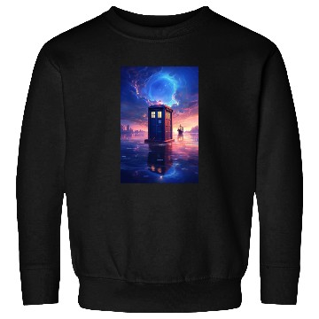 Discover Adrift: Neo-Pop Ocean Adventure Sweatshirts