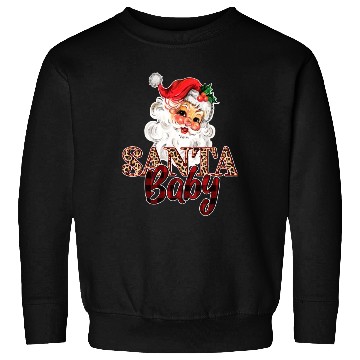 Discover vintage retro Santa ,leopard and buffalo pattern Sweatshirts